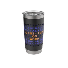 Genome Sequencing Genetic Science DNA Tree Stainless Steel Insulated Tumbler