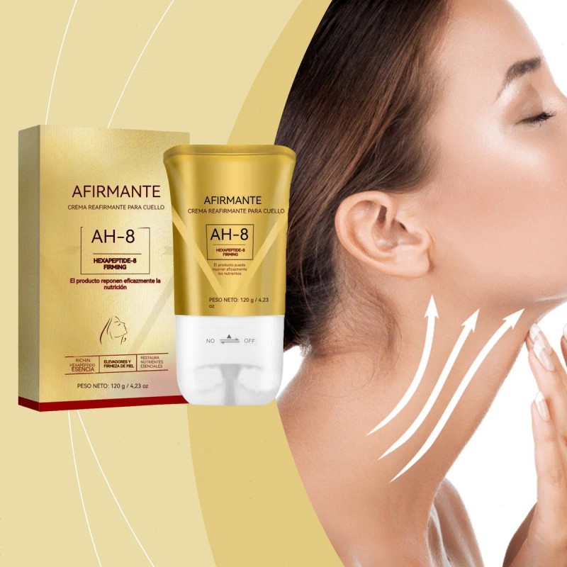 Crema Reafirmante Para El Cuello Con Rulos, Hidratante