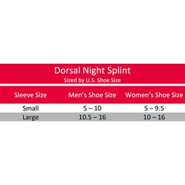 Cramer Dorsal - Férula nocturna para un alivio eficaz del dolor de fascitis plantar, dolor de pie de arco, soporte para dormir antideslizante, alternativa cómoda a la férula posterior para aliviar la fascia plantar