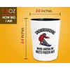 Snowboarding Shot Glass 1.5oz - Snowboarding Where adrenaline - Ski