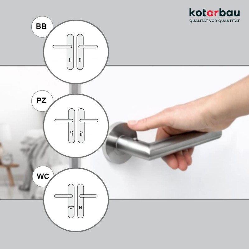KOTARBAU Door Handle 72 mm BB Door Handle Godmother Door