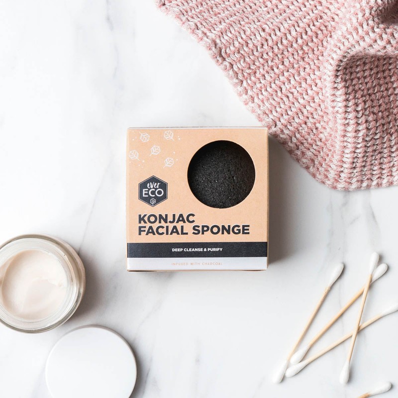 Ever Eco Konjac Facial Sponge, Turmeric