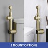 Greenspring Bidet Sprayer for Toilet Brushed Gold Bidet Attachment for