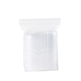 TEHAUX 100pieces Thickened Zipper Reclosable Storage Bags Sealed Bags for Organizing Home Office and Retail Use Heavy Duty