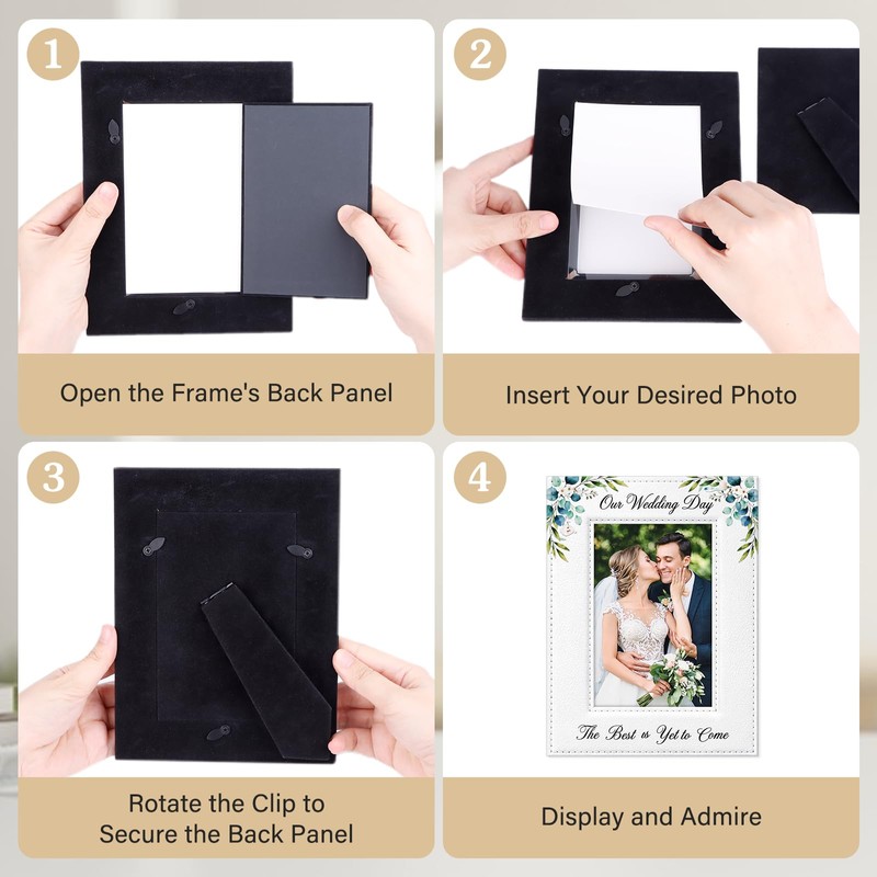 Wedding Gifts for Couples 2026 - Boho Floral Wedding Picture