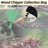 MIUSING 24 x48 Large Capacity Wood Chipper Collection Bag, Reusable