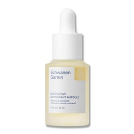 Schwanen Garten Multi Active Antioxidant Ampoule 0.5 fl oz / 15ml - Antioxidant booster, Organic & Personally harvested ingredients, Vegan, Genderless, Korean skincare