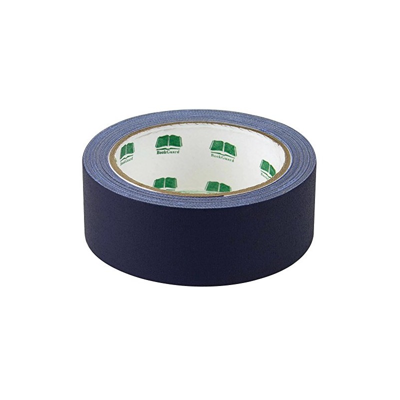 Bookguard Premium Cloth Book Tape-BLUE-1-1/2"W x 15yds.L