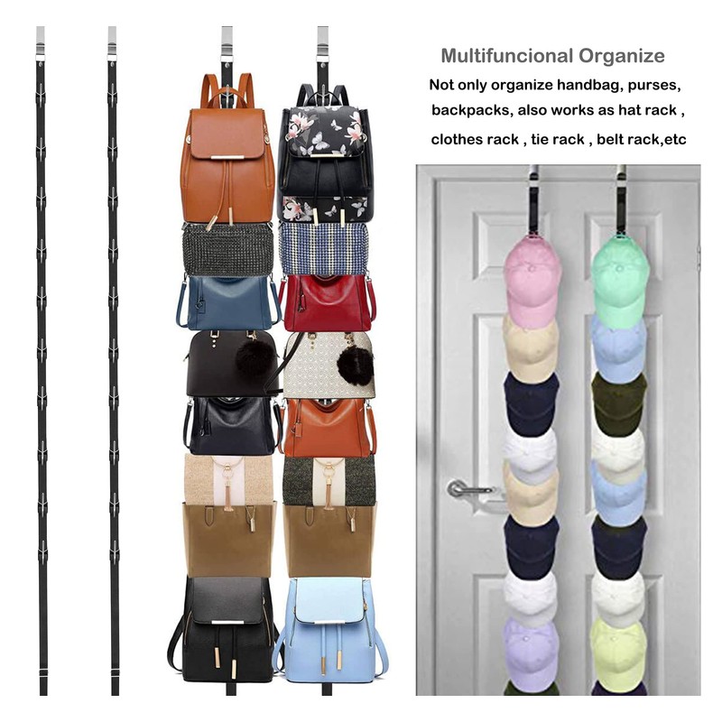 IZUS Bag-Organizer-Holder Purse Hanger - 20 Hooks for Closet and