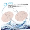 2 Pairs Non Visible Reusable Underarm Sweat Pads Comfortable Armpit