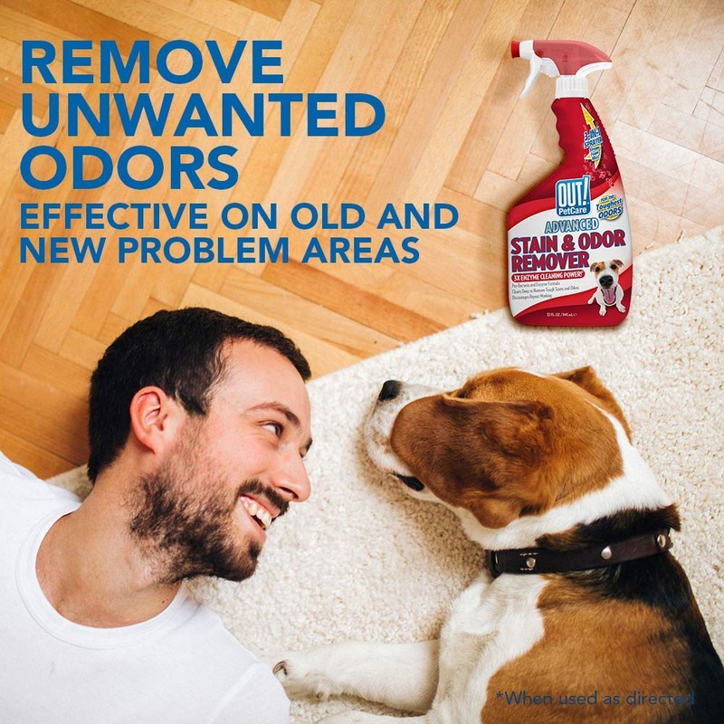 OUT! Advanced Stain and Odor Remover - Pet Stain and