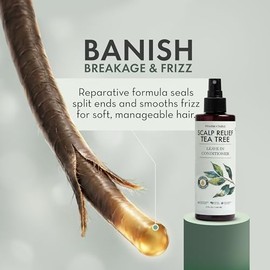 Árbol de té para alivio del cuero cabelludo de farmacia a mesa, paquete de 2