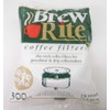 Brew Rite Disc Style 3" 3 1/2" Coffee Filters 300