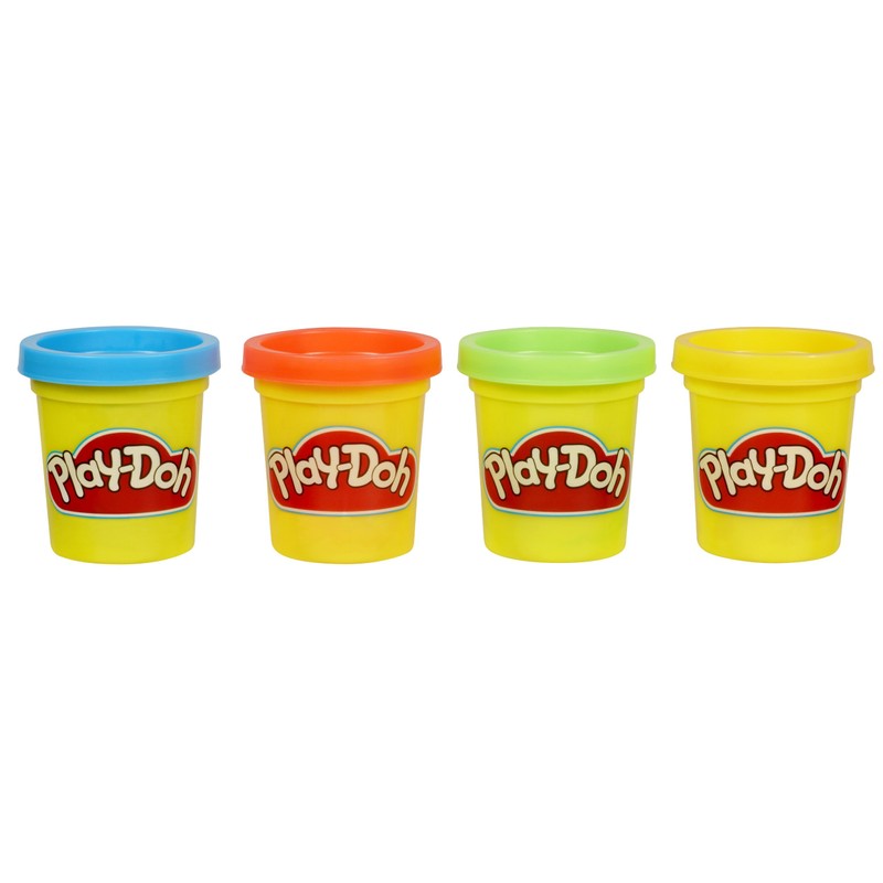 Hasbro Playdoh Knete Mini (4 Stück)
