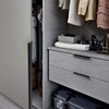 S-H KINHARD 2 Pcs Concealed Handle Pulls Drawer Curved Handle