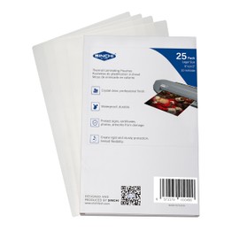 SINCHI Thermal Laminating Pouch, 10 mil per Side, 9x14.5-Inches Legal Size, 25pcs Pack, Ultra Clear & Sturdy Laminating Sheets