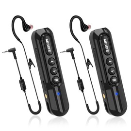 Super Mini Walkie Talkies,Portable Small Two Way Radio Walkie Talkies for Adults with Earpieces for Baseball Communication Device,Pitch,Restaurant,Retail Stores,Hotel,Hospital,Outdoor Sports,2 Pack