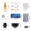 11 PCS Matcha Set Whisk and Bowl, Black Matcha Kit