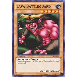 YU-GI-OH! - Lava Battleguard (LCJW-EN022) - Legendary Collection 4: Joey's World - 1st Edition - Common