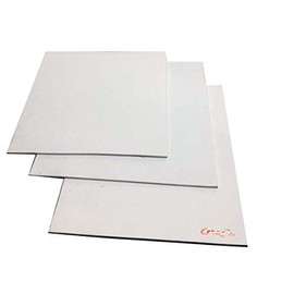 CeraTex 3170 Ceramic Fiber Paper, Size 11" x 12" 3 Sheets, Thickness 1/32". High Temperature Insulation Gasket or Liner for Kiln Stove Furnace Glass Fusing