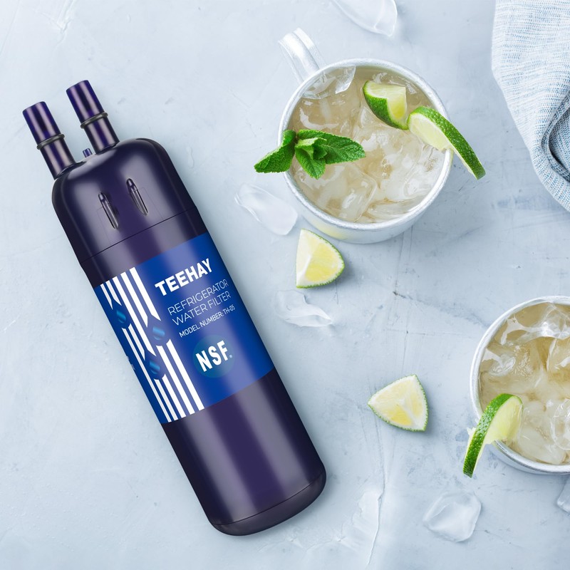 TEEHAY KAD1RXD1 Water Filter Replacement, Compatible With KitchenAid Refrigerator Ice