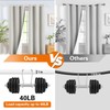 Curtain Rods for Windows 20 to 136 Inches,Including Innovative Brackets
