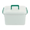 DynkoNA Caja de PláStico con Tapa y Asa, 1 Paquete,