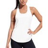 MIER Workout Tank Tops for Women Racerback Tops Sleeveless Running