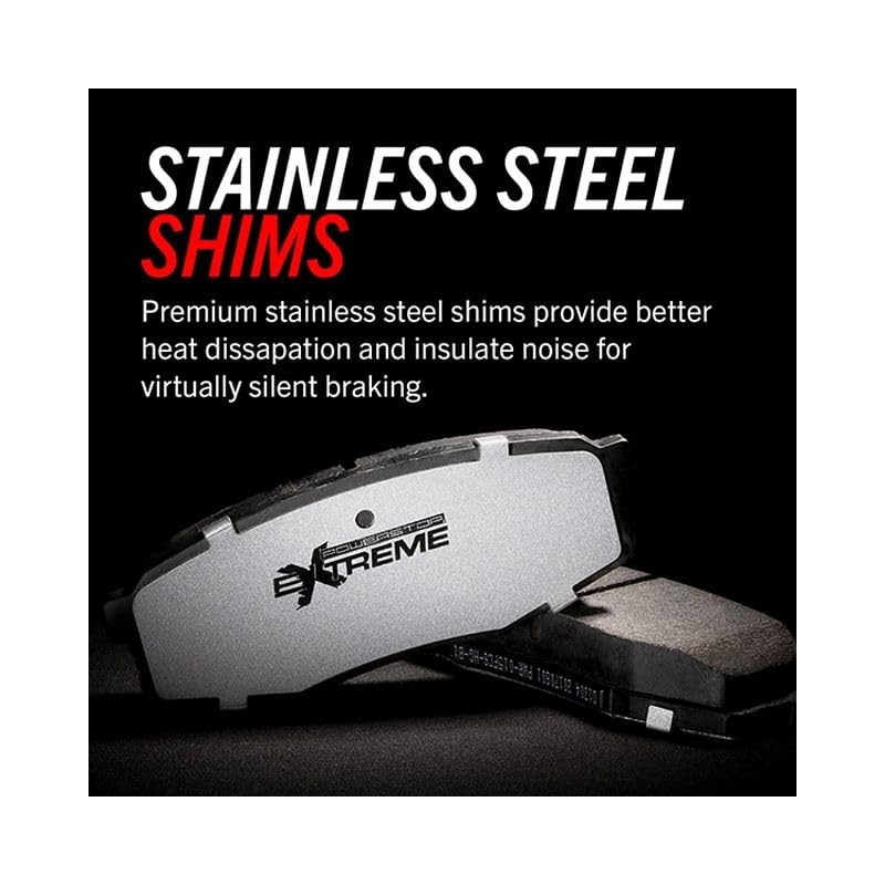 Power Stop Z36-1400 Rear Z36 Truck and Tow Carbon-Fiber Ceramic