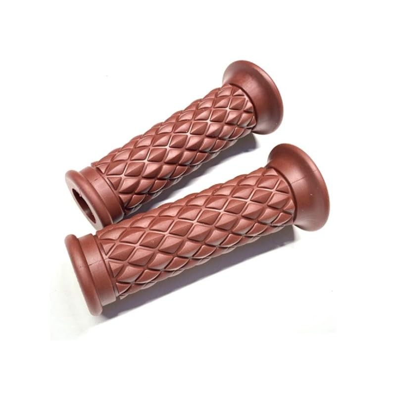 Plus Nao(プラスナオ) ハンドルグリップ 左右セット バイク用品 交換用 貫通タイプ 22mm 原付 バイク