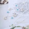 Inateannal Multilayer Shell Anklet Turquoise Beads Anklet Golden Shell Anklet