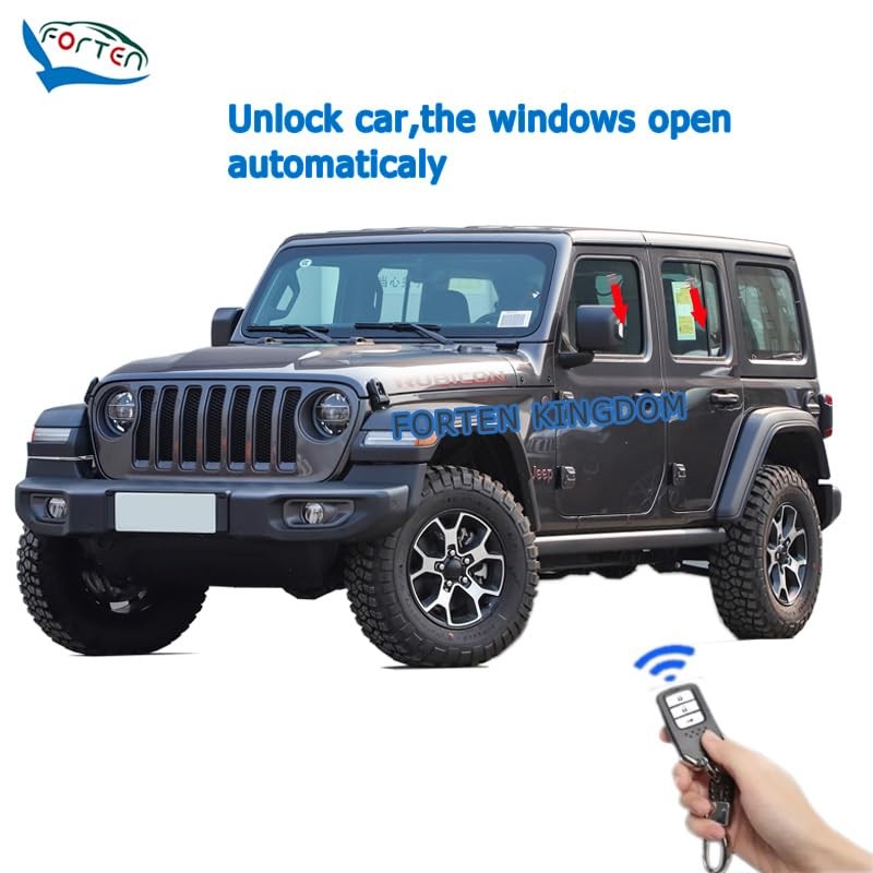 Forten Kingdom Remote Control Car Auto Window Power Lift Close