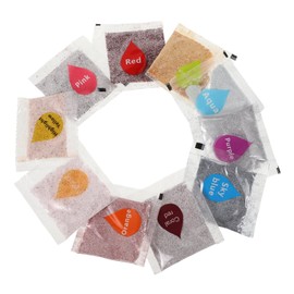 Operitacx 10Pcs Creative Tie Dye Powder Fabric Clothes DIY Tie-dye Pigments Bottled Tie Dye Powder for DIY