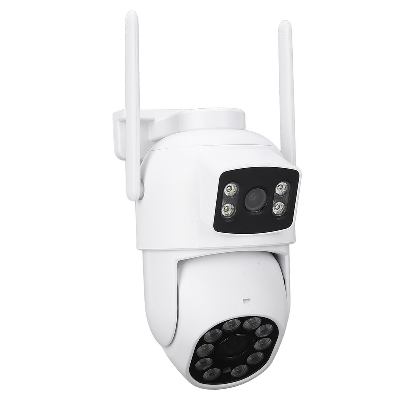 Dual Lens Security Camera 360° Pan Tilt Wireless Surveillance Camera
