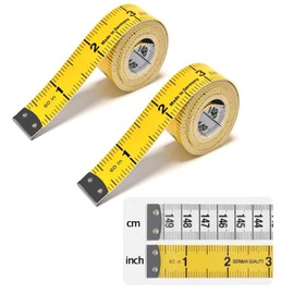Cinta métrica suave, doble color, doble escala, 150 cm
