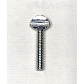 Accurate (50) 10-24 (3/16) X 1-1/2 Thumb Screw Steel Zinc Spade Head 1024 1-1/2" 1024 1.5