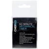 Chef Aid 60 Minute Egg Shaped Timer, In a Black