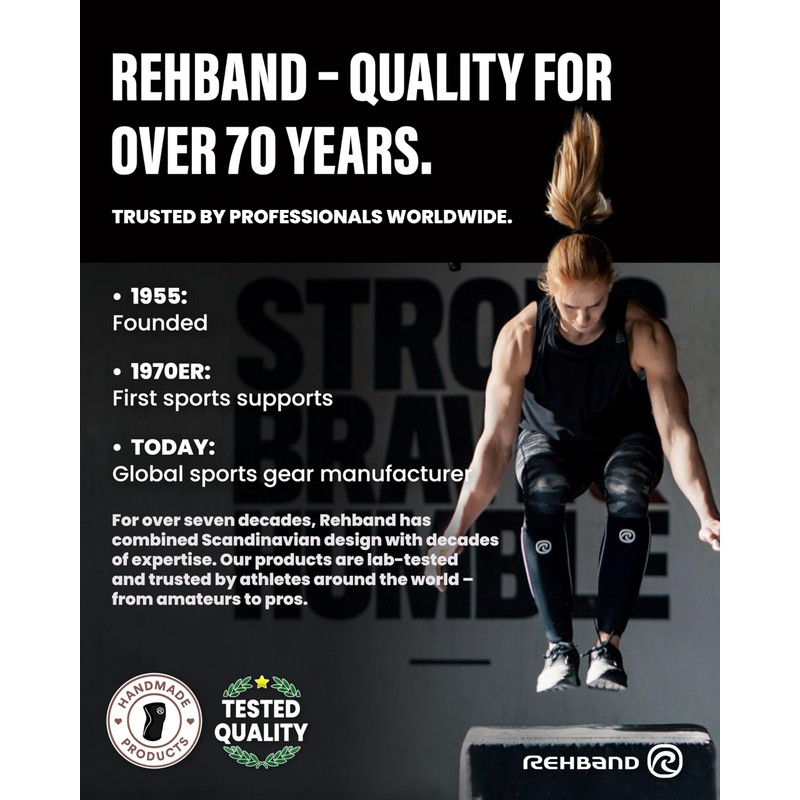 Rehband RX Wrist Support Power Max - 3-in-1 Wrist Bandage
