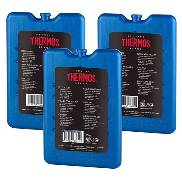 3x Thermos Reuseable Freeze Board - 200 g