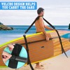 GOLRISEN Surfboard Carrying Strap, Surfboard Shoulder Strap, Adjustable Paddle Board,