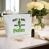 Pickle Makeup Bag for Women, 1 Pack Cosmetic Travel Toiletry