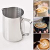 homEdge Espresso Steaming Pitchers 20 OZ / 600ml, Stainless Steel