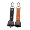 WOONEKY Travel Essential: 2pcs Bear Bell Hangings Noise-producing Bells for