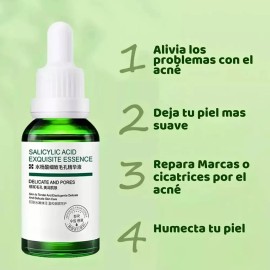 F sérum ácido salicílico, reduce poros y combate acné en toda piel