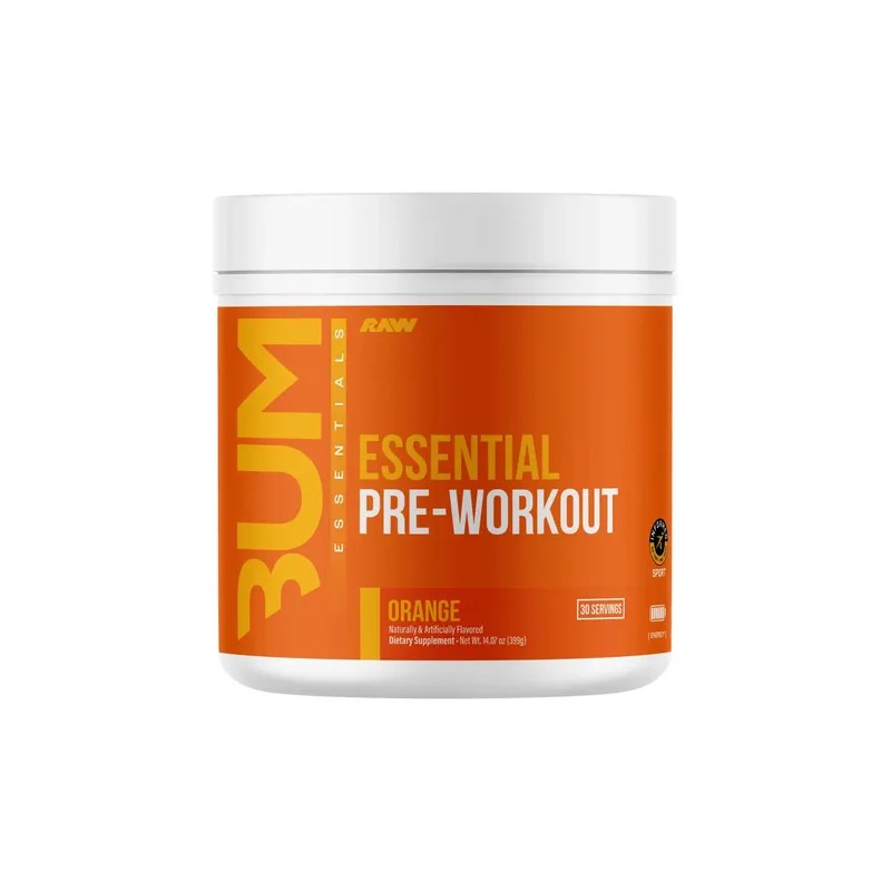 Pre Entreno Cbum Essential Pwo Raw Nutrition 30 Servicios Sabor