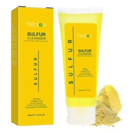 Jabón De Azufre Gel De Baño Y Cara De Azufre Para El Acné Li