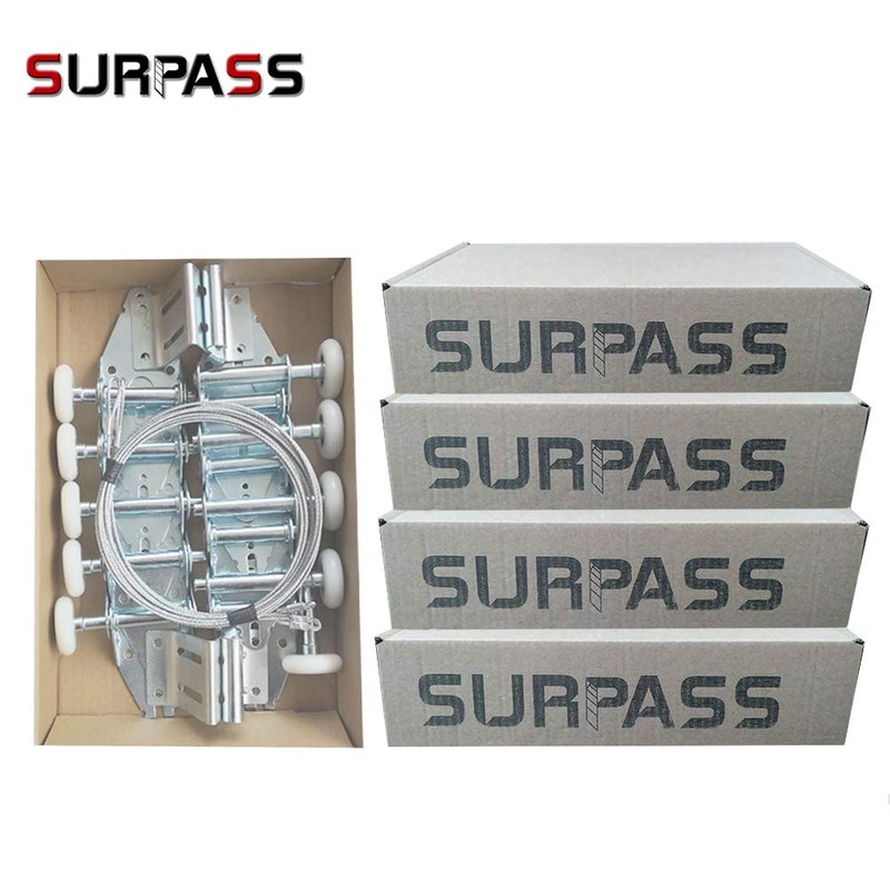 Surpass Garage Door Roller/Hinge/Top Bracket/Wire Rope (for 7' Height Doors)