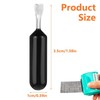 Identity Theft Protection Roller Stamp Ink Set, 9 Pcs Black