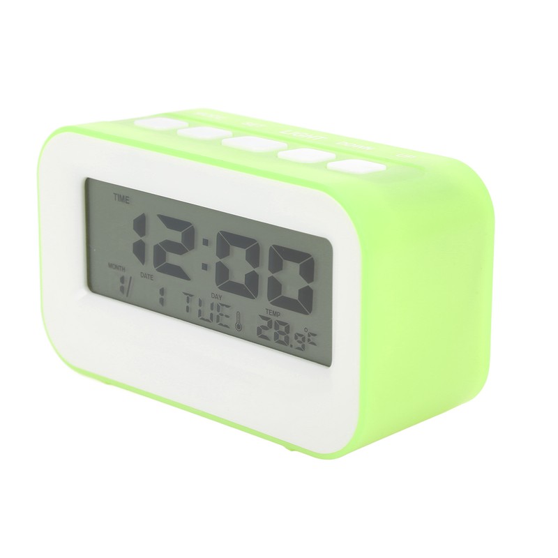 LCD Kids Alarm Clock Backlight Musical Alarms Countdown Timer Function
