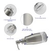 Gaussra Kitchen Soap Dispenser Set with Silicone Tray and Stickers